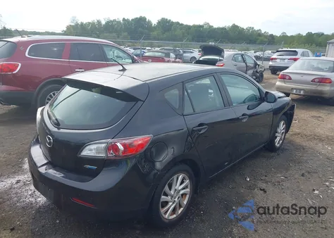 2012 Mazda Mazda3 I Touring из США, поврежденный, VIN JM1BL1L74C1634795